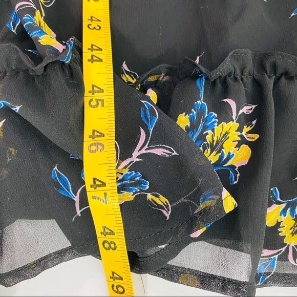 Who What Wear Sz XS Floral Halter Maxi Dress - Picture 6 of 8